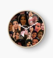 Kardashian's Crying Collage Clock
