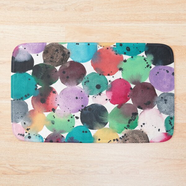 Item preview, Colorful Watercolor Circles designed and sold by ewartick1.