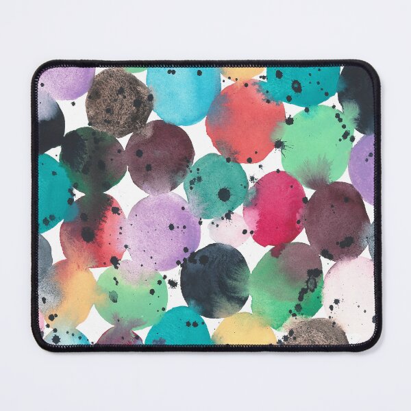 Item preview, Colorful Watercolor Circles designed and sold by ewartick1.