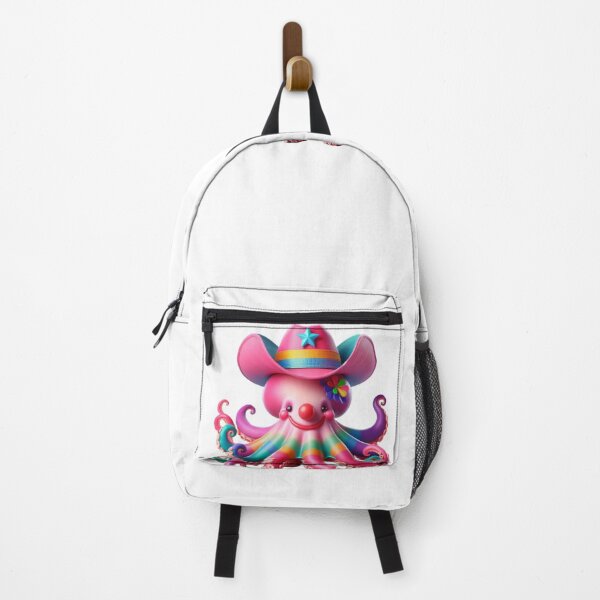 Item preview, Clown-Octopus Cowboy: Whimsical Marine Character designed and sold by Bittor18.