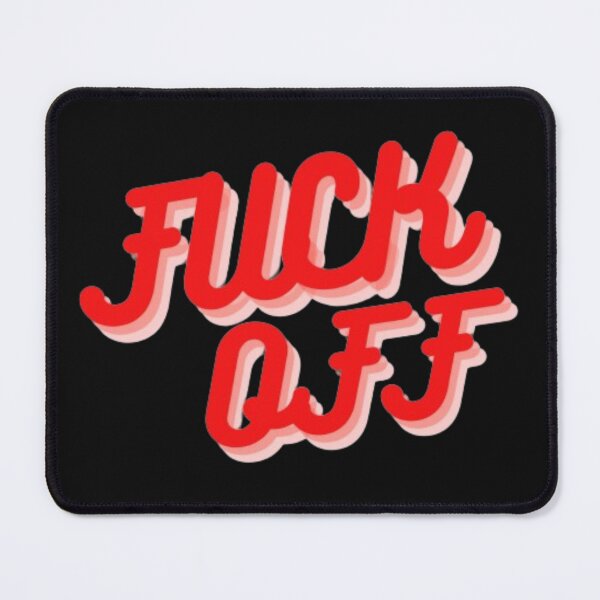 Item preview, Fuck Off -black. Pastel Fuck Off Classic designed and sold by Omegastyle.