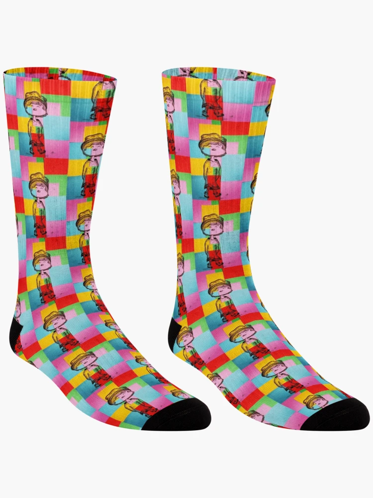 Thumbnail 3 of 5, Socks, Colorblock designed and sold by ZB Burns.