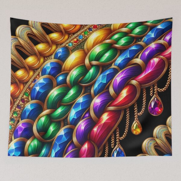 Item preview, Elegant Braided Gemstone Jewelry designed and sold by mymagicstoreus.