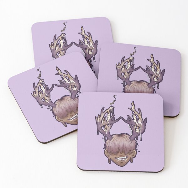 Item preview, Deer Boy - Lilac Background designed and sold by Hecate Kamikaze.