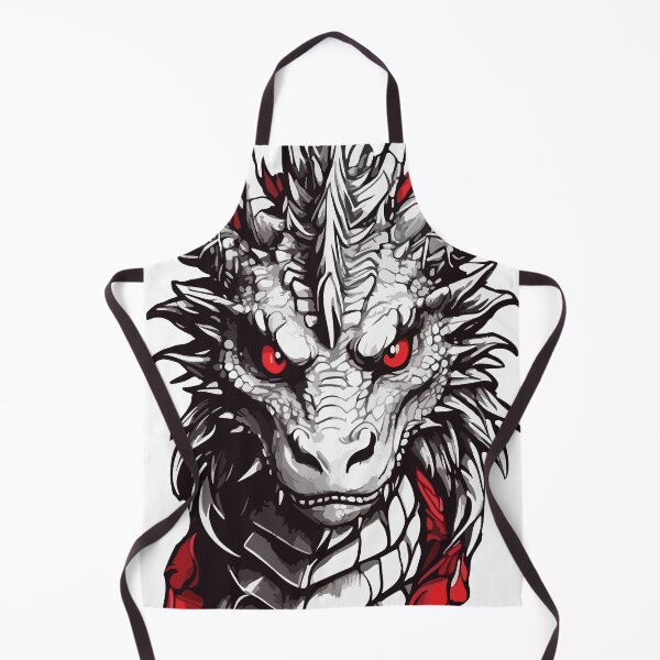 Item preview, Black white and blood red dragon designed and sold by SameB.