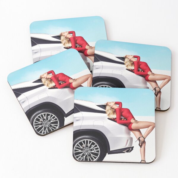 Item preview, Woman next to a car designed and sold by Road To Track.