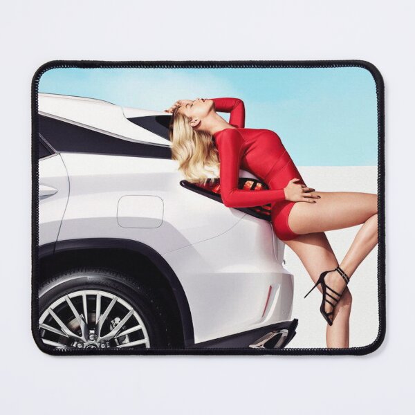 Item preview, Woman next to a car designed and sold by Road To Track.