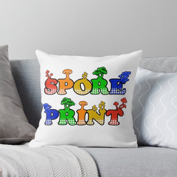 Item preview, Spore Print, abstract, magic mushroom, rainbow art designed and sold by MayGreenAbgrall.