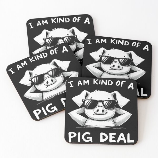 Item preview, I am kind of a pig deal designed and sold by DoodleDashShop.