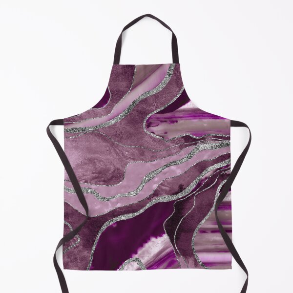 Item preview, Mauve Pink Marble Agate Silver Glam #1 (Photo of Glitter Only - Not Reflective) designed and sold by Anita's & Bella's Art.