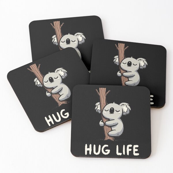 Item preview, Hug Life Koala designed and sold by DoodleDashShop.