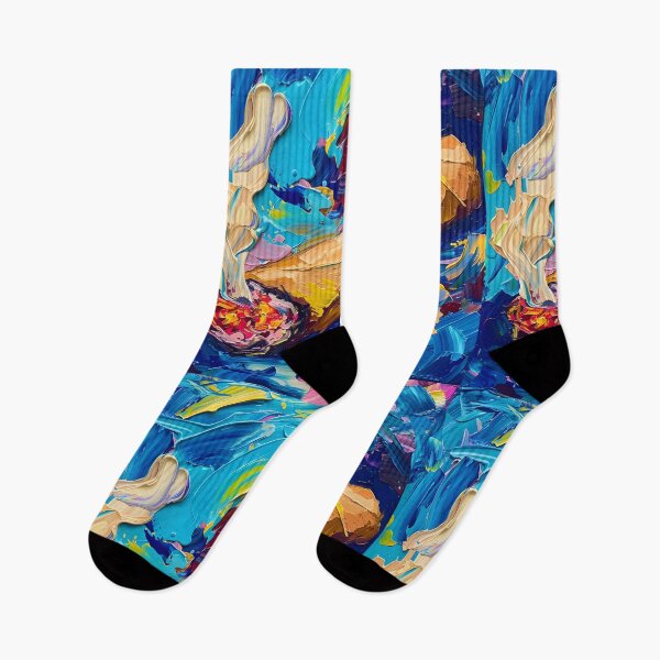Item preview, Whimsical Chromatics- A Cigar's Watercolor Whirlwind in Expressive Brushstrokes AI Generated designed and sold by OlfactoART Studio.