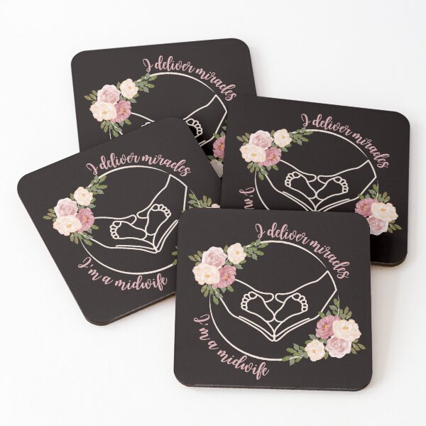 Item preview, I Deliver Miracles I'm a Midwife Gifts For Midwife designed and sold by Paula-Ziolek.