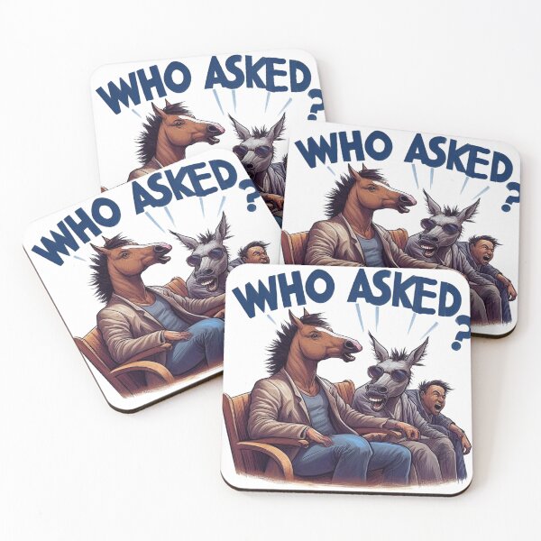 Item preview, Who asked? designed and sold by SampleZone.