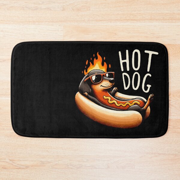 Item preview, Hot dog hot dog designed and sold by DoodleDashShop.