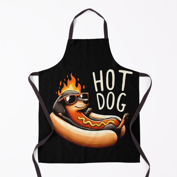 Artikelvorschau, Hotdog Hot Dog entworfen und verkauft von DoodleDashShop.