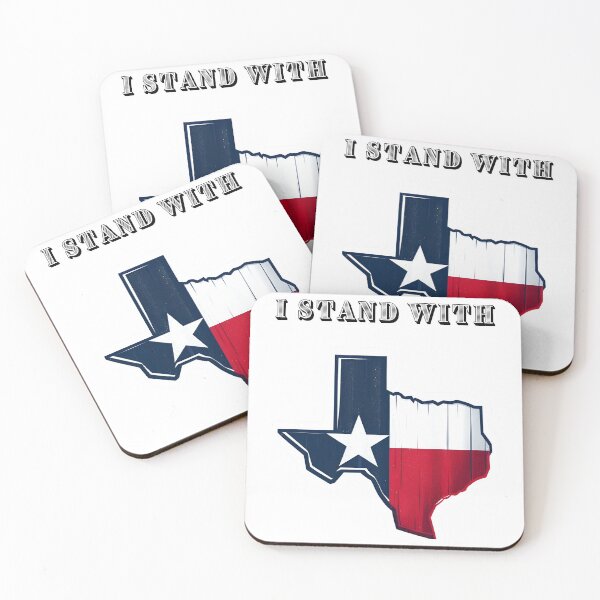 Item preview, I Stand With Texas designed and sold by PrintWizardArt.