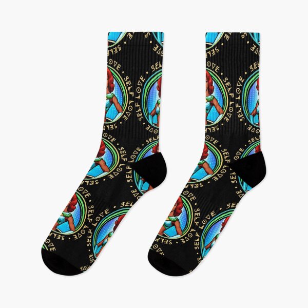 Artikelvorschau, Superhelden-Frau, gelber Selbstliebe-Kampfanzug, Cyan entworfen und verkauft von Melan Designs.