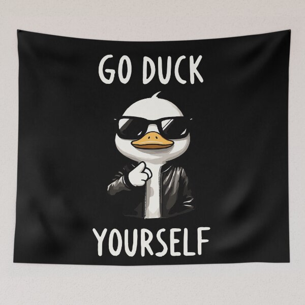 Item preview, Go Duck Yourself designed and sold by DoodleDashShop.