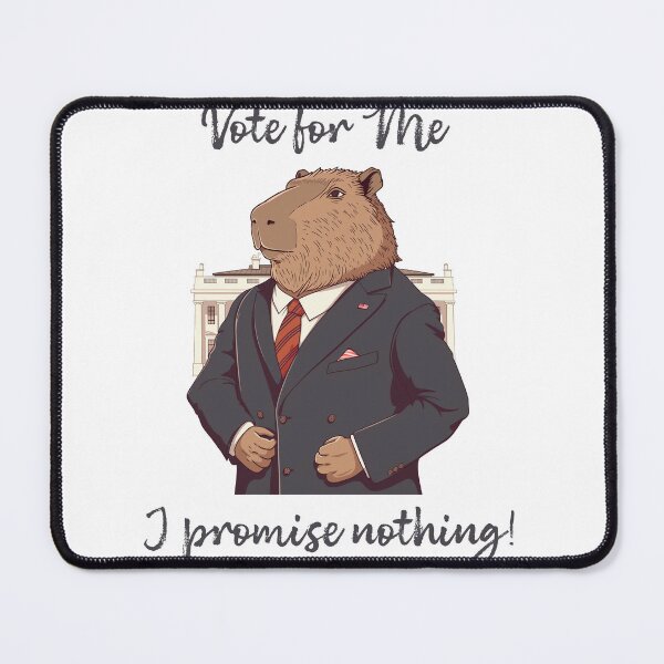 Item preview, Capybara President. Election designed and sold by VisualArtsOasis.