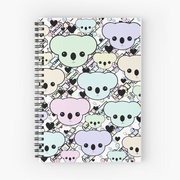 Item preview, Yumi kawaii koalas designed and sold by Pastelblackbun.