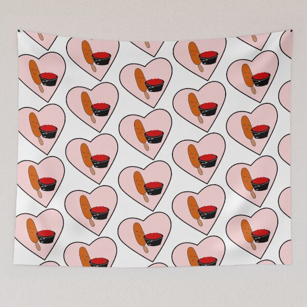 Item preview, Taste Buddies: Corndog and Ketchup designed and sold by HarveyHandcraftsandDesigns.