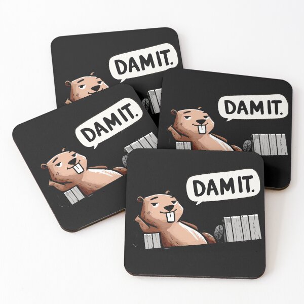 Item preview, Dam it cool Damn Beaver designed and sold by DoodleDashShop.