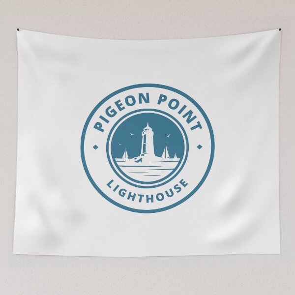Item preview, Pigeon Point Light House California Coast designed and sold by HalfMoonBayShop.