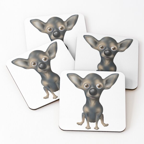 Item preview, Chihuahua 2 Cartoon Dog designed and sold by mistersmileyfac.