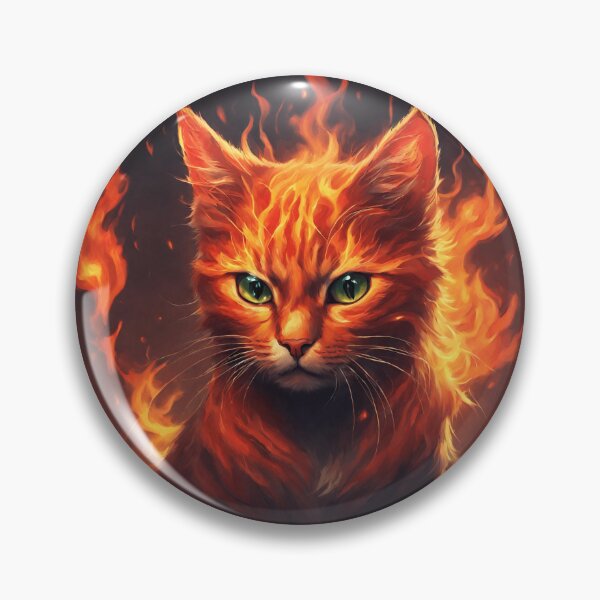 Item preview, Fire cat designed and sold by Shtex.