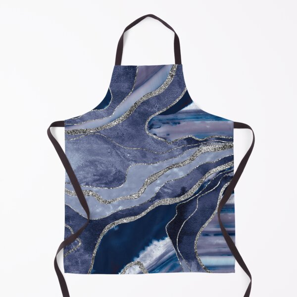 Item preview, Blue Marble Agate Silver Glam #1 (Photo of Glitter Only - Not Reflective) designed and sold by Anita's & Bella's Art.