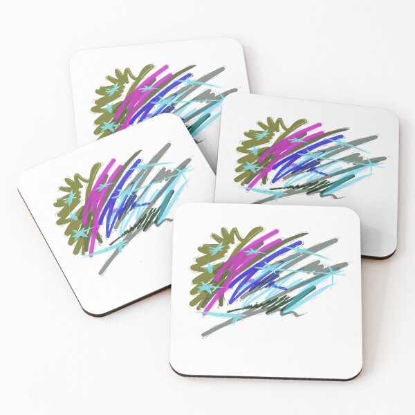 Item preview, Abstract colour lines stars designed and sold by Balpa.
