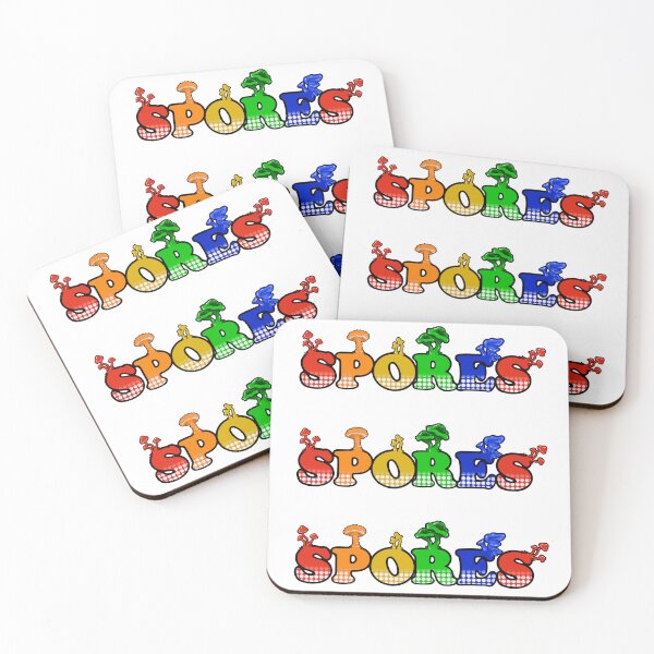 Item preview, Spores, abstract, magic mushroom, rainbow art designed and sold by MayGreenAbgrall.