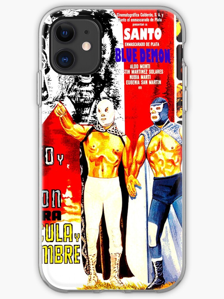 Santo Y Blue Demon Vs Dracula Y El Hombre Lobo Iphone Case