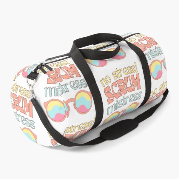 Item preview, Scrum master? No stress, Scrum mistress! Hippie vibes designed and sold by Drawmecute.