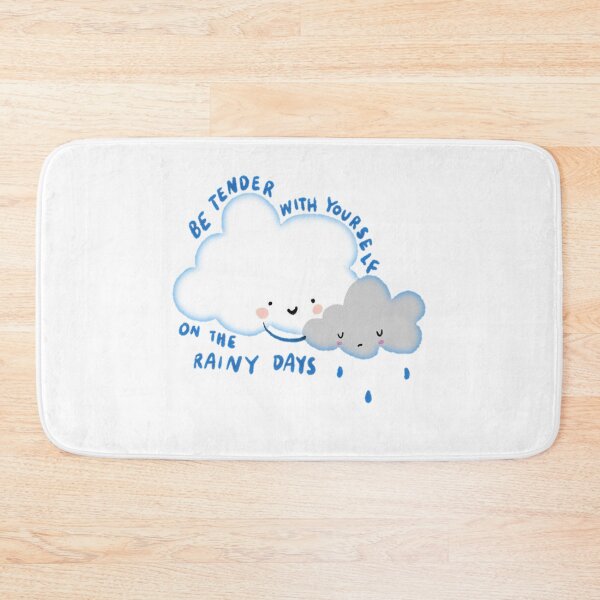 Item preview, be tender with yourself on the rainy days designed and sold by Aiyinyangart.