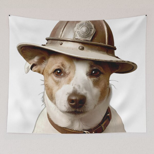 Item preview, Fireman Nugget , The Jack Russell (Transparent Backround) designed and sold by TheHotEnd.