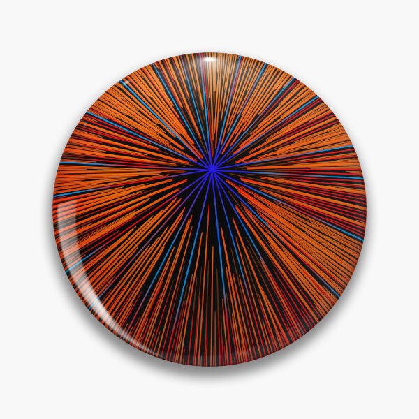 Item preview, Colorful Hyperdrive explosion - Orange with Blue version designed and sold by DaveDanchuk.
