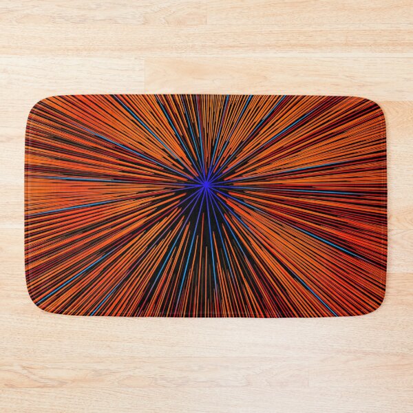 Item preview, Colorful Hyperdrive explosion - Orange with Blue version designed and sold by DaveDanchuk.