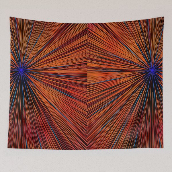 Item preview, Colorful Hyperdrive explosion - Orange with Blue version designed and sold by DaveDanchuk.