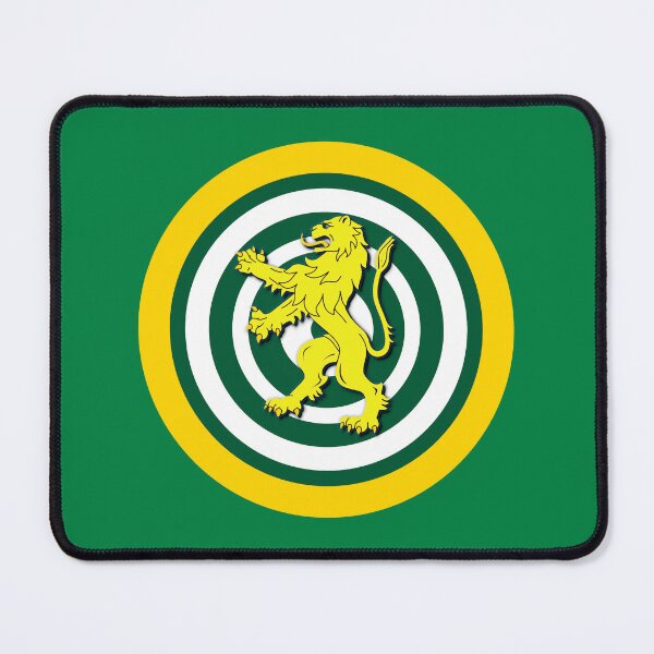 Item preview, Lions of Lisbon Celtic mod green white gold hoops Roundel designed and sold by ModSupporters.