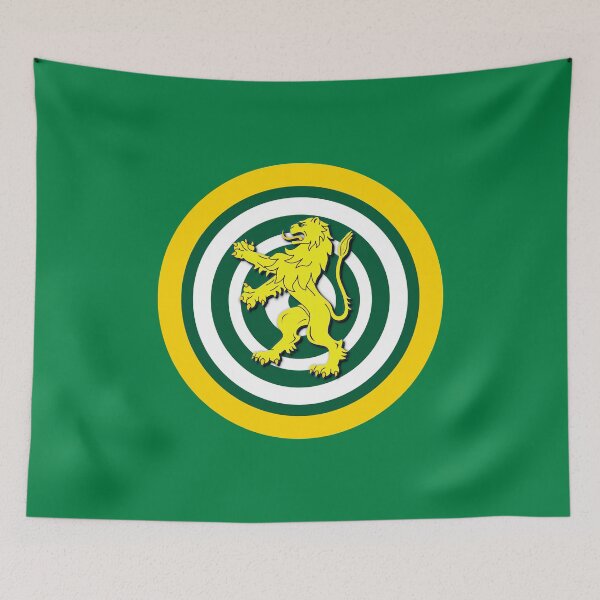 Item preview, Lions of Lisbon Celtic mod green white gold hoops Roundel designed and sold by ModSupporters.