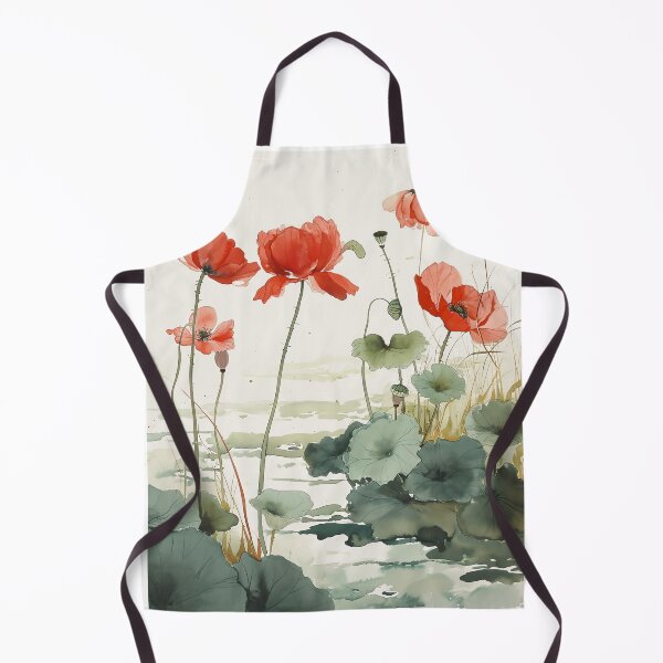 Artikelvorschau, Aquarell rote Anemonen entworfen und verkauft von Peek-Designs.