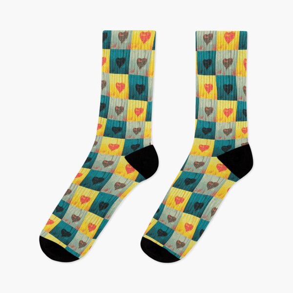 Item preview, Heart blue& yellow designed and sold by Petra Schonova.
