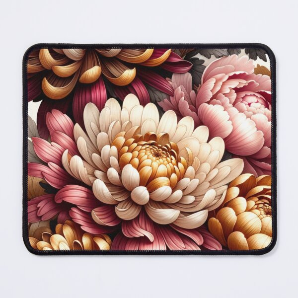 Item preview, Autumn Elegance Chrysanthemum & Peony Array designed and sold by NAFDesigns.