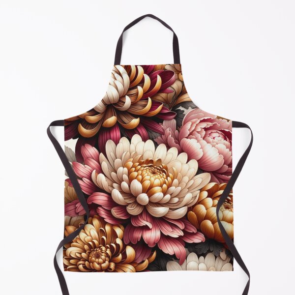 Item preview, Autumn Elegance Chrysanthemum & Peony Array designed and sold by NAFDesigns.