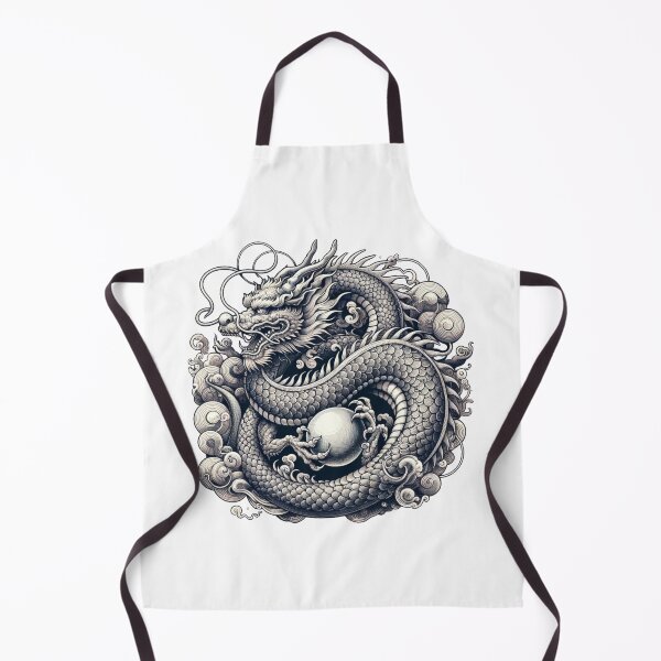 Aperçu de l'œuvre Dragon Oriental en Aquarelle créée et vendue par lAnJefurtifeu.