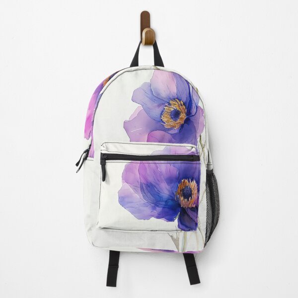Item preview, Watercolor Purple Anemones designed and sold by Peek-Designs.