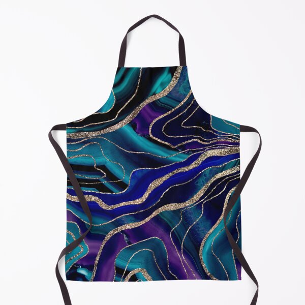 Aperçu de l'œuvre Violet Bleu Galaxie Nébuleuse Agate Glam #1 (Photo de Paillettes Uniquement - Non Réfléchissant) créée et vendue par Anita's & Bella's Art.