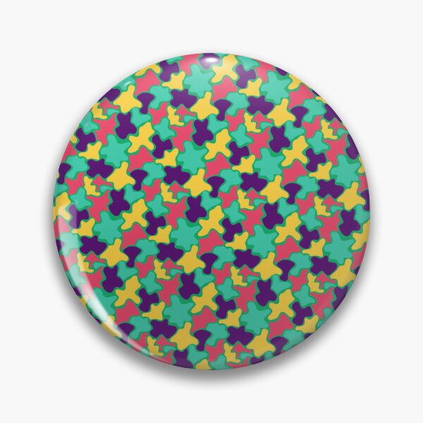 Item preview, Green Pink & Purple Blob Seamless Repeating Continuous Pattern  designed and sold by Alchemy-A-La-G.